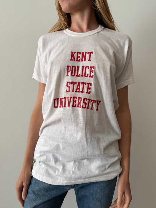 1970 Kent 'Police' State Riots tee