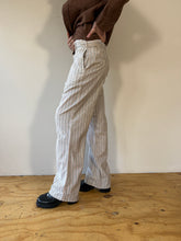 1930s Stifel Striped Cotton Trousers 30w