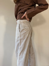1930s Stifel Striped Cotton Trousers 30w