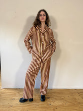 60s Polish Striped Military Pajamas