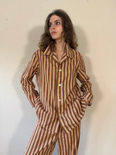 60s Polish Striped Military Pajamas