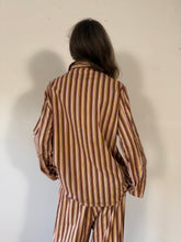 60s Polish Striped Military Pajamas
