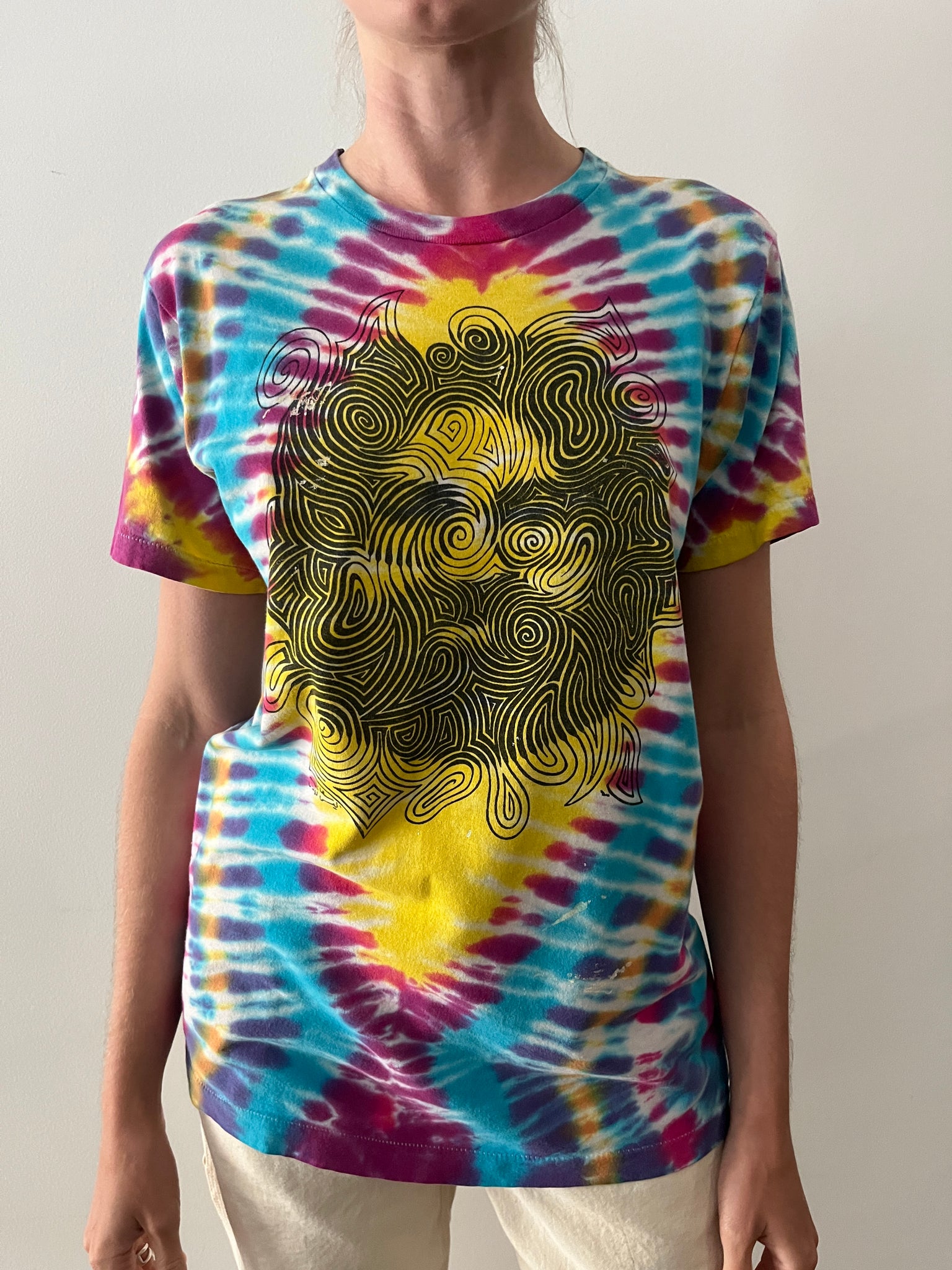 80s Grateful Dead Jerry Garcia Tie Dye tee – mothfood shop