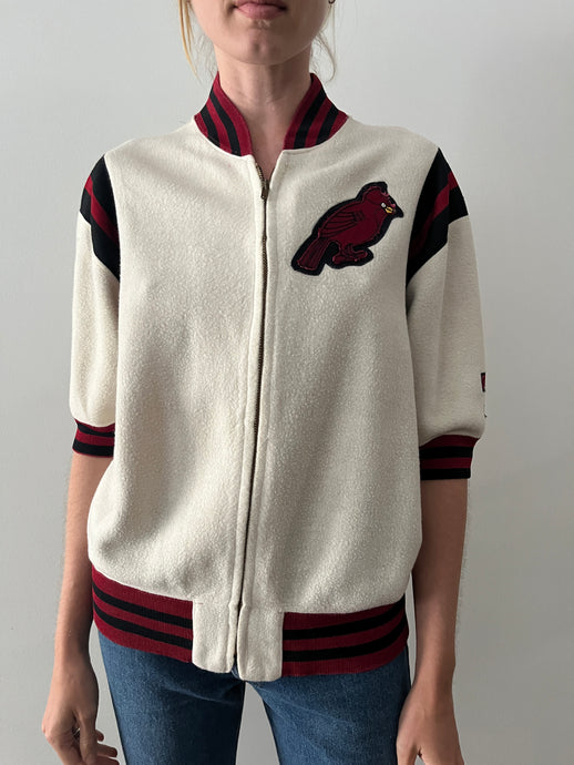 50s Wetmore Cardinals Fleece Basketball Warm-Up