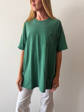 Big Faded Green Pocket Tee