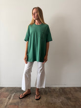 Big Faded Green Pocket Tee
