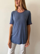Contrast Stitch Ringer Tee