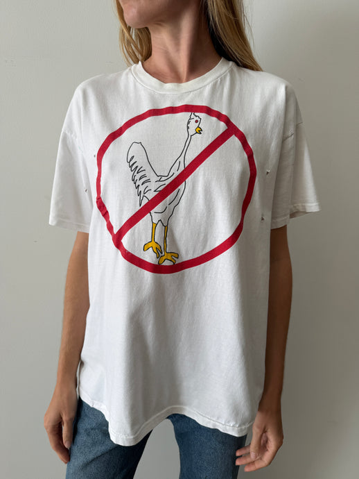 No Chickens tee