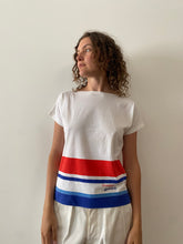 70s Courreges Hyperbole Striped Shirt