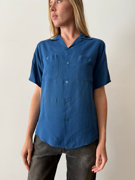 50s Pike Lanes Rayon Bowling Shirt