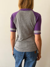 Purple & Gray Sports tee