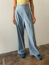 40s Homemade Chambray Work Pants