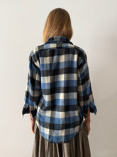 60s Wool Plaid Work Shirt