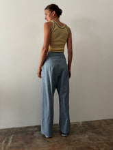 40s Homemade Chambray Work Pants