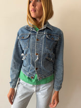 Thrashed Wrangler Denim Trucker Jacket