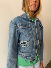 Thrashed Wrangler Denim Trucker Jacket
