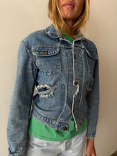 Thrashed Wrangler Denim Trucker Jacket