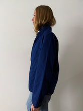 60s/70s French Blue HBT Chore Coat