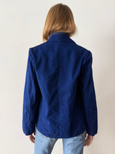 60s/70s French Blue HBT Chore Coat