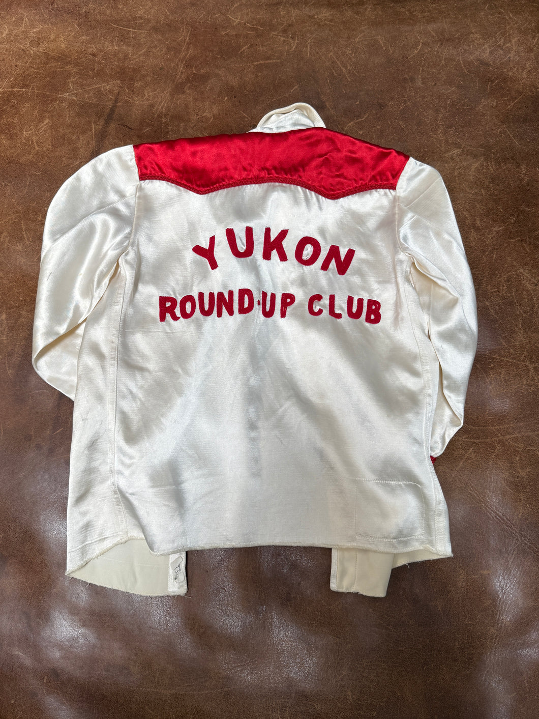 40s Satin Yukon Round-Up Club Western