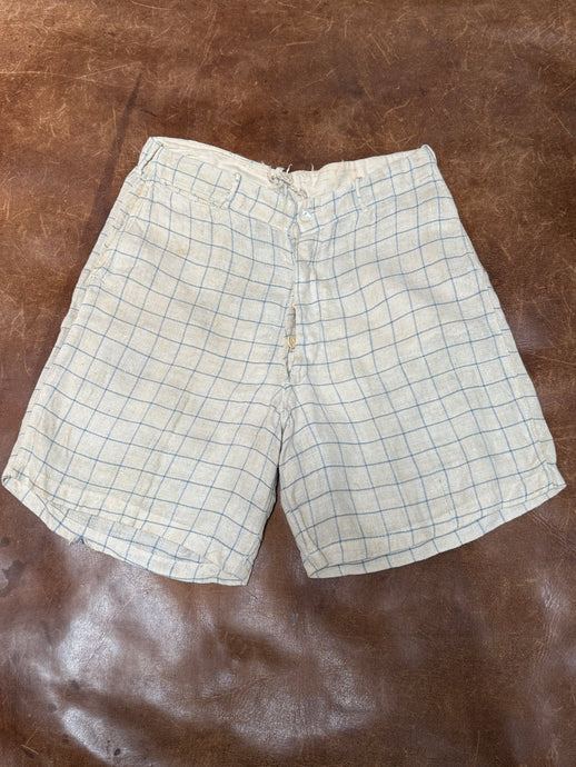 20s/30s Boys Linen Shorts