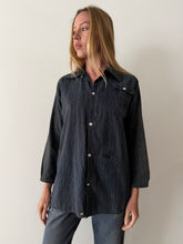Antique Indigo Japanese Farmer Shirt