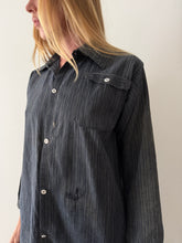 Antique Indigo Japanese Farmer Shirt