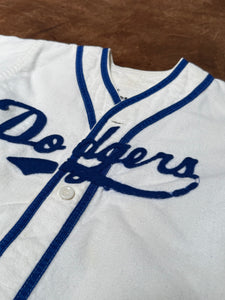 60s Dodgers Boys Flannel Jersey