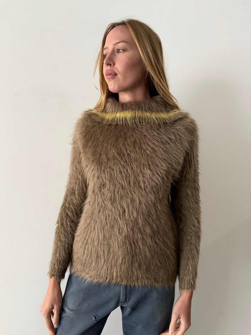 60s Scottish Mohair Sweater – mothfood shop