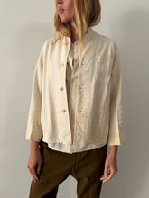 30s White Canvas Chorecoat