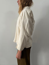 30s White Canvas Chorecoat