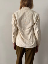 30s White Canvas Chorecoat