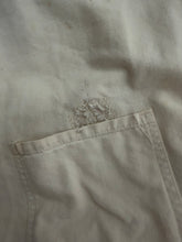 30s White Canvas Chorecoat