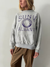 90s SUNY Albany 2-ply Double Layer Sweatshirt