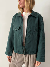 Insulated Green Work Jacket