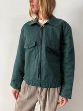 Insulated Green Work Jacket