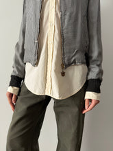 50s Reversible Houndstooth Zip Up Sports Jacket