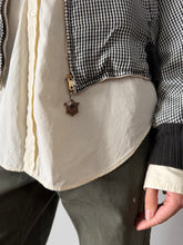 50s Reversible Houndstooth Zip Up Sports Jacket