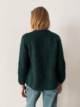 60s Green Mohair Cardigan