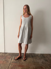 Antique European Cotton Jacquard Dress