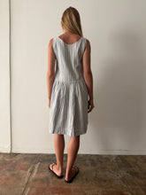 Antique European Cotton Jacquard Dress