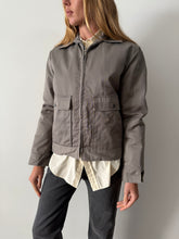 Grey Insulated Work Jacket