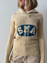1929 Wool Shawl Collar Sweater