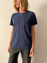 Hanes Navy Pocket Tee