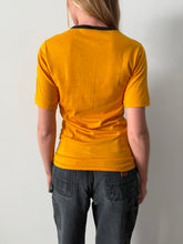 Gold Button Collar tee