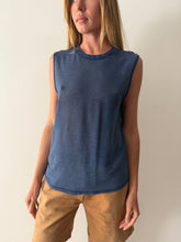 Faded Mesh Tank Top