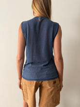 Faded Mesh Tank Top