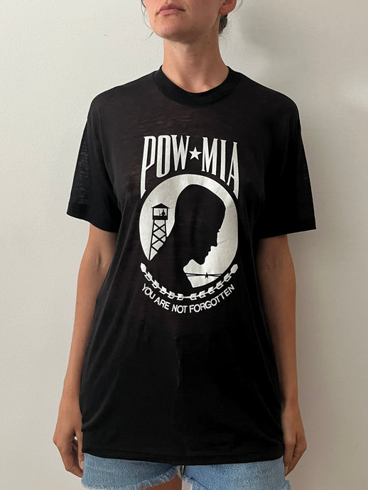 Super Thin P.O.W. MIA tee