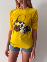 Hand-Painted Sports Equipment Tee