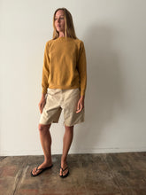 Raw Hem Tan Carhartt Shorts 34w